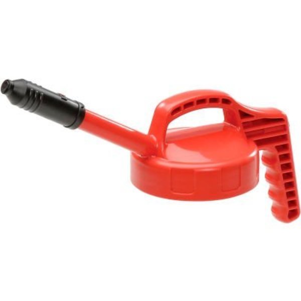 Edm Zap Parts Oil Safe Stretch Spout Lid, Red,  100308